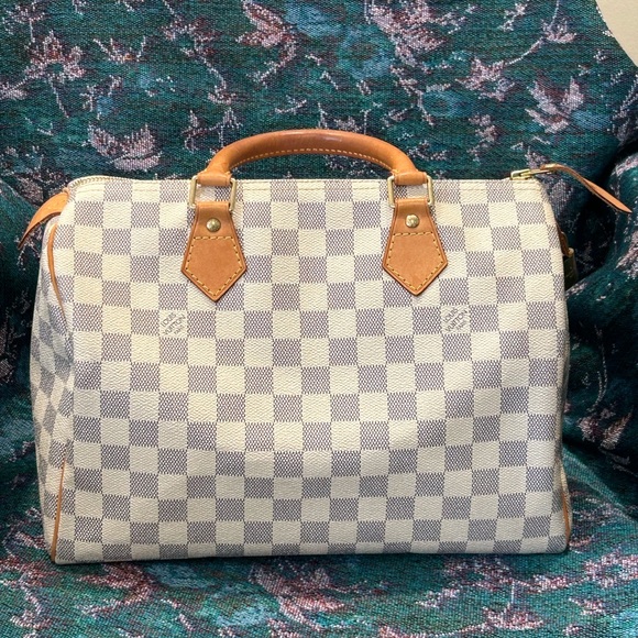 Louis Vuitton Handbags - Louis Vuitton Speedy 30 Damier Azure